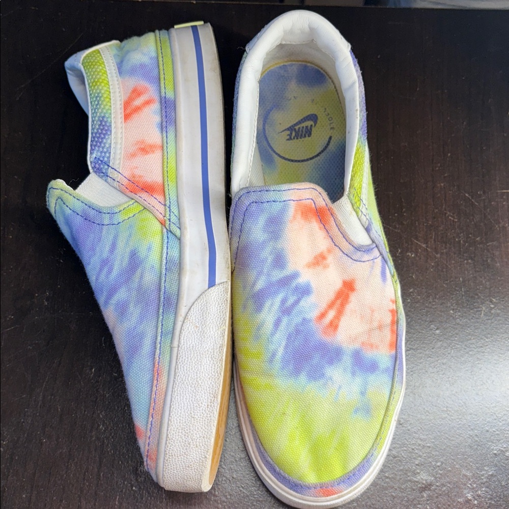 Nike Multicolor Tie-Dye Slip-Ons